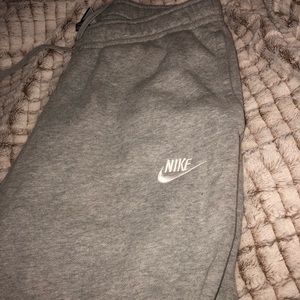 Large Nike Grey Sweatpants